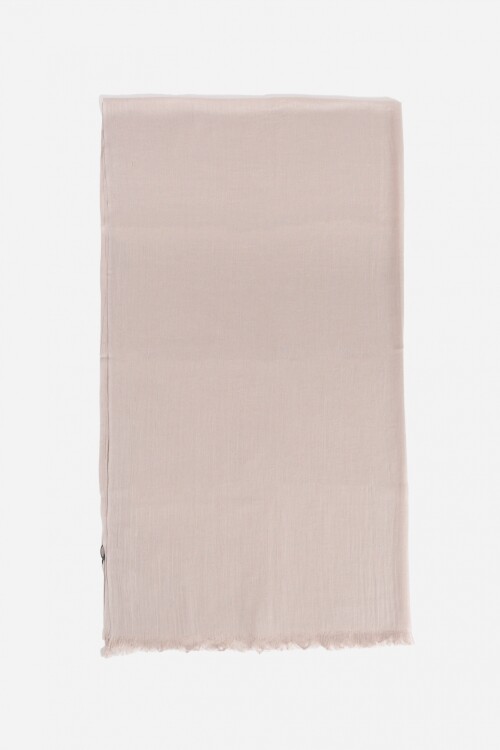 Pashmina lisa beige