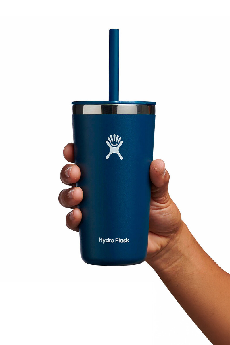 20 OZ ALL AROUND TUMBLER STRAW LID Indigo