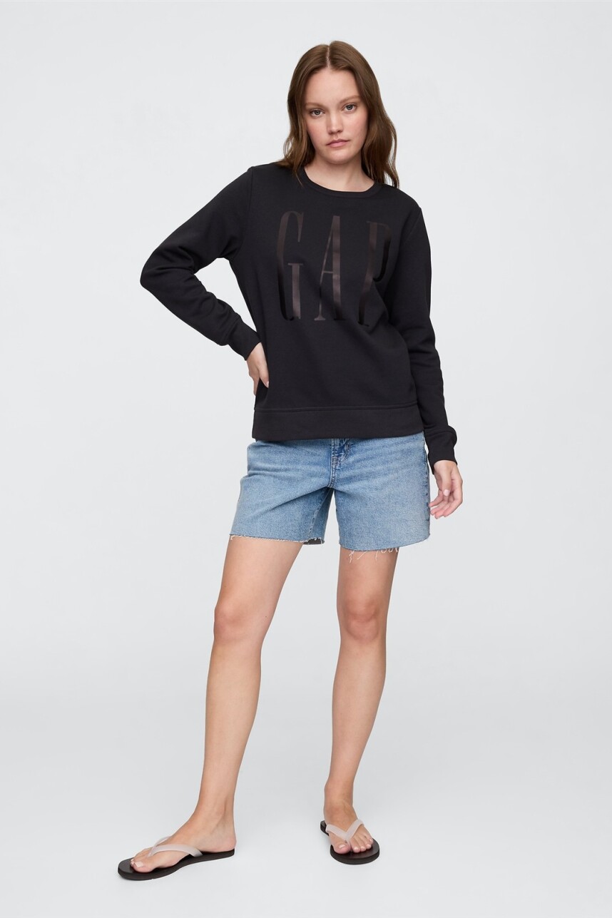 Buzo Deportivo Logo Mujer Moonless Night