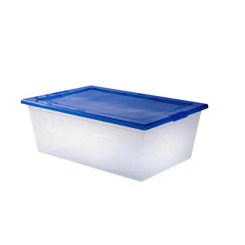 Caja organizadora 10 lts Mybox TRANSPARENTE