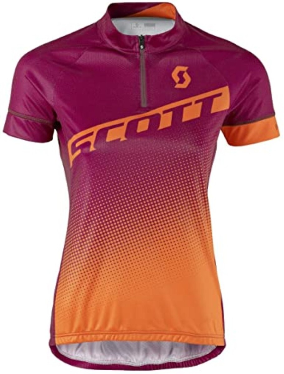 Camiseta Scott Endurance Dama - Naranja/violeta 