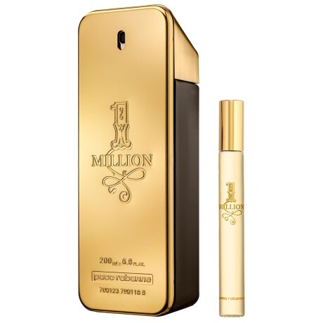 Set Perfume Paco Rabanne 1 Million 200ml + 10ml Original Set Perfume Paco Rabanne 1 Million 200ml + 10ml Original