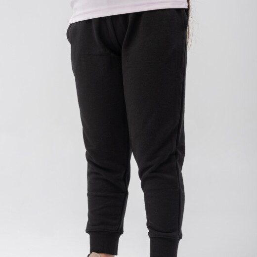 Pantalon Menpi Alta Calidad Moda Niño Deportivo Negro S/C