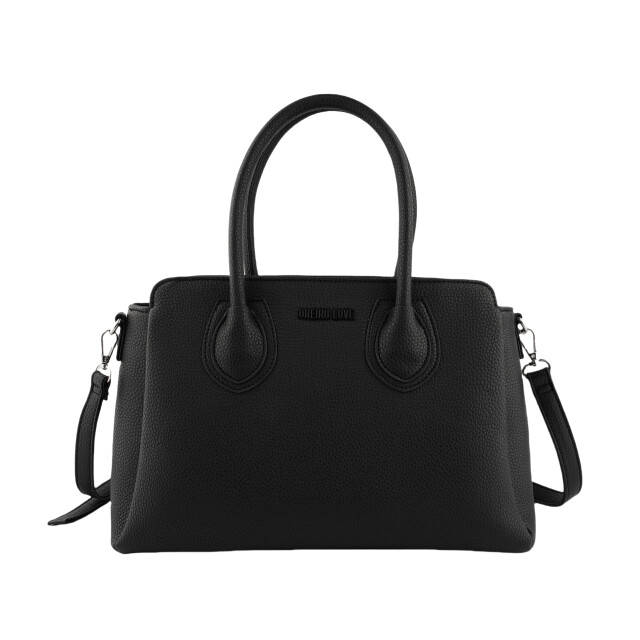 Cartera Las Oreiro Oreiro Love Clasica Negro