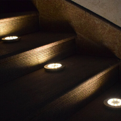 Pack x10 Luces LED Solares Jardin Exterior Piso Pack x10 Luces LED Solares Jardin Exterior Piso