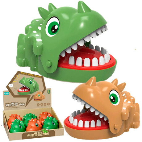 Juego Infantil Cocodrilo Dientudo Marrón claro