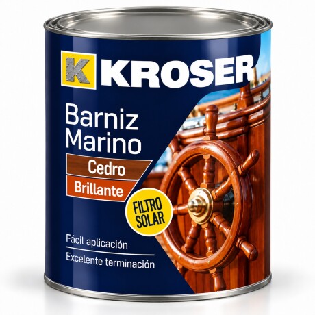 BARNIZ KROSER CEDRO BRILLANTE C/FLTRO SOLAR 0.90L N/a