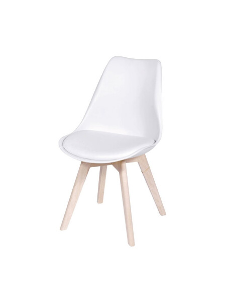 SILLA EAMES JOLY COMEDOR ACOLCHONADO BLANCO SILLA EAMES JOLY COMEDOR ACOLCHONADO BLANCO