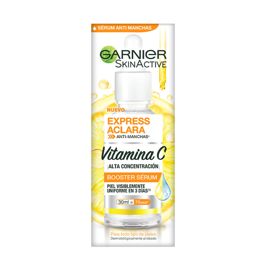 Sérum Vitamina C Alta Concentración 30 ml – Garnier Sérum Vitamina C Alta Concentración 30 ml – Garnier