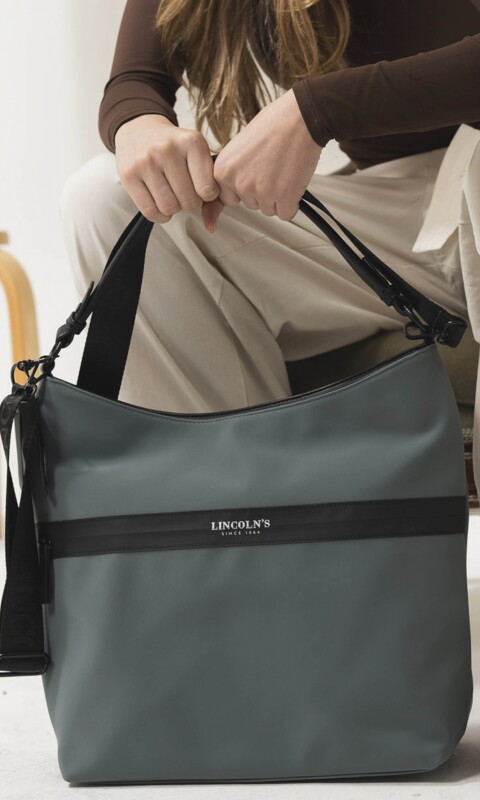 CARTERA GRACE VERDE AZULADO