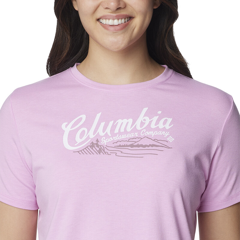 Remera Sun Trek SS Graphic Mujer COSMOS SIMPLY