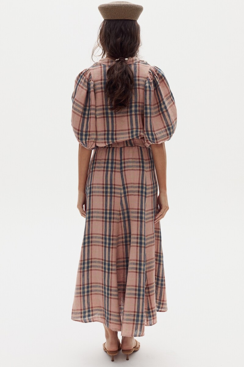 FALDA ALELI LINEN Rosa