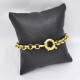 Pulsera Rolo En Oro 18K Con Cierre Marinero Pulsera Rolo En Oro 18K Con Cierre Marinero