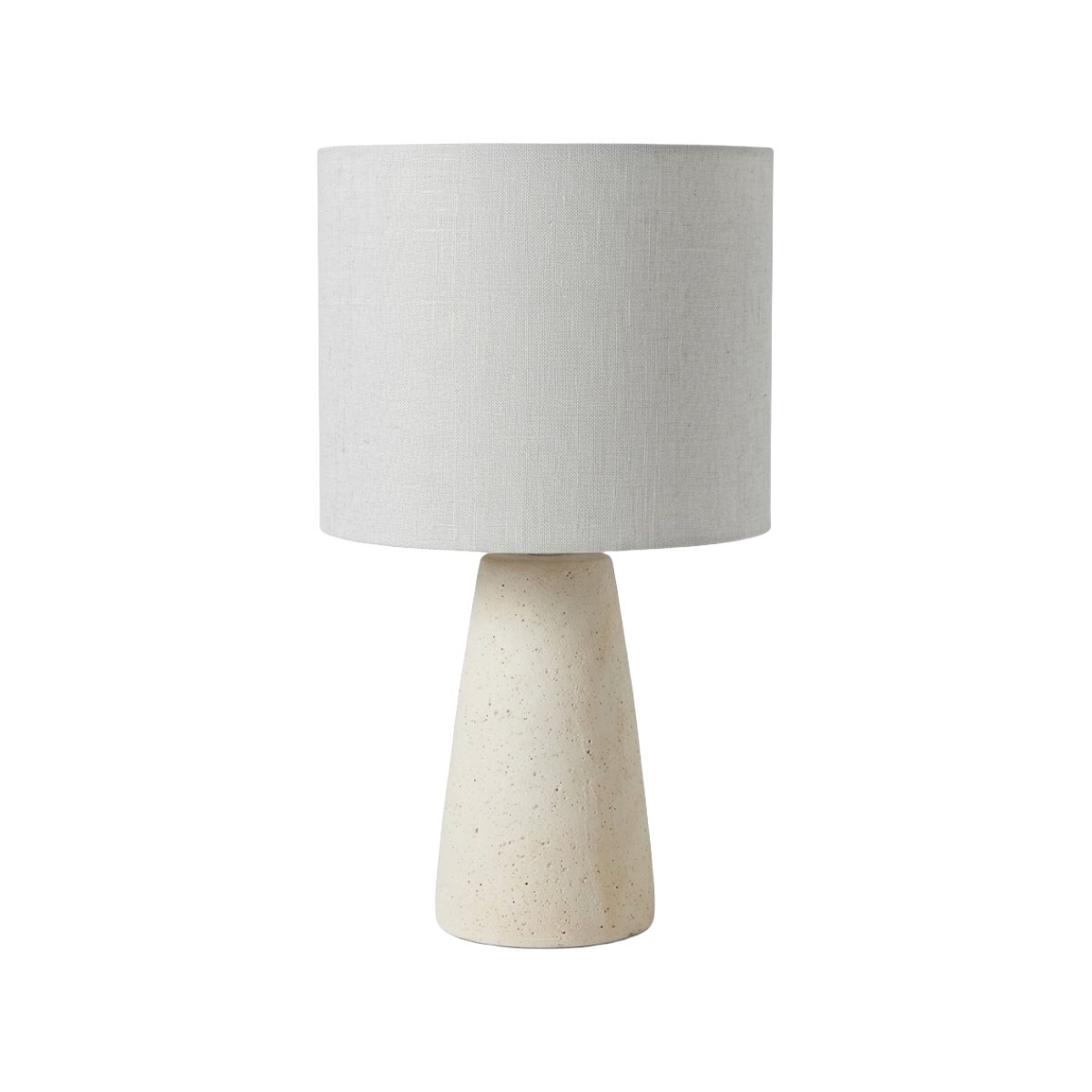LAMPARA BEIGE P/MESA 29.5X48CM 