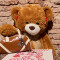 Bowling Tendencia Cartera Bowling Con Charms - Marron Chocolate