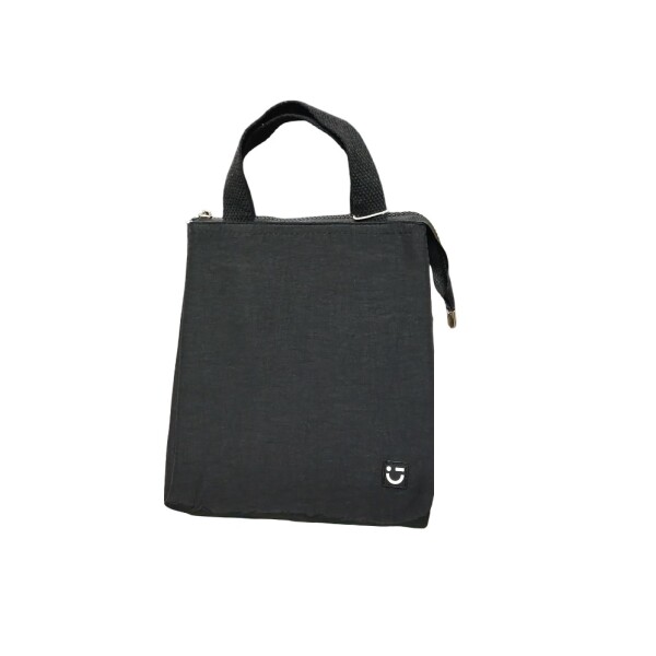 Lunchera triangular negro