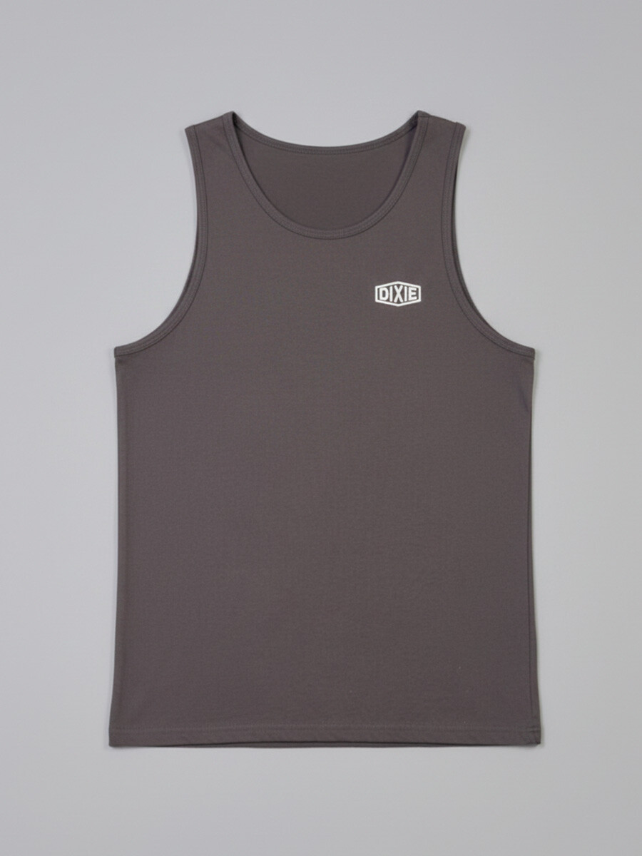 MUSCULOSA TUNEO DIXIE Gris Oscuro