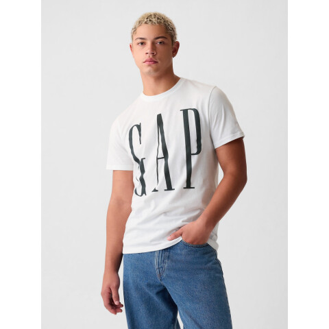 V-EVERYDAY SOFT CORP LOGO TEE WHITE V2 GLOBAL