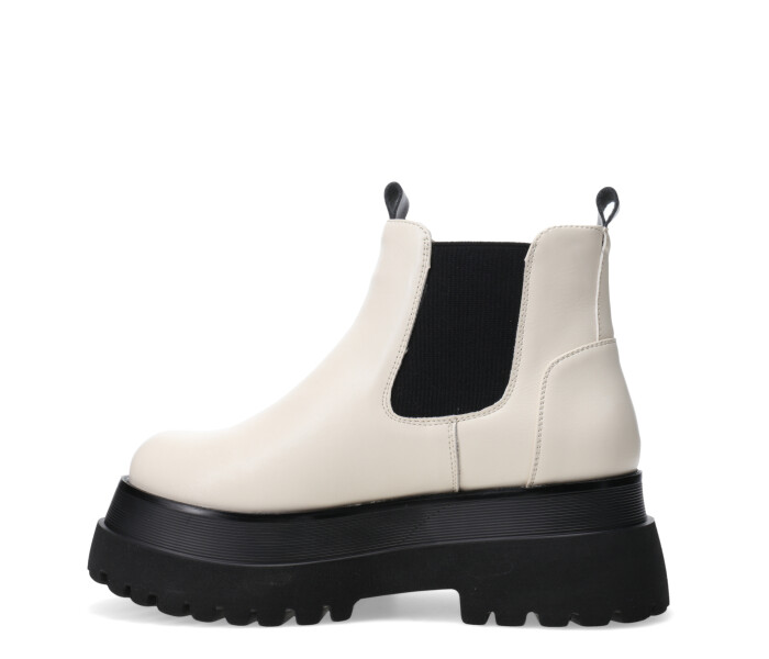 Bota de Mujer Miss Carol VEXY chelsea Blanco Hueso