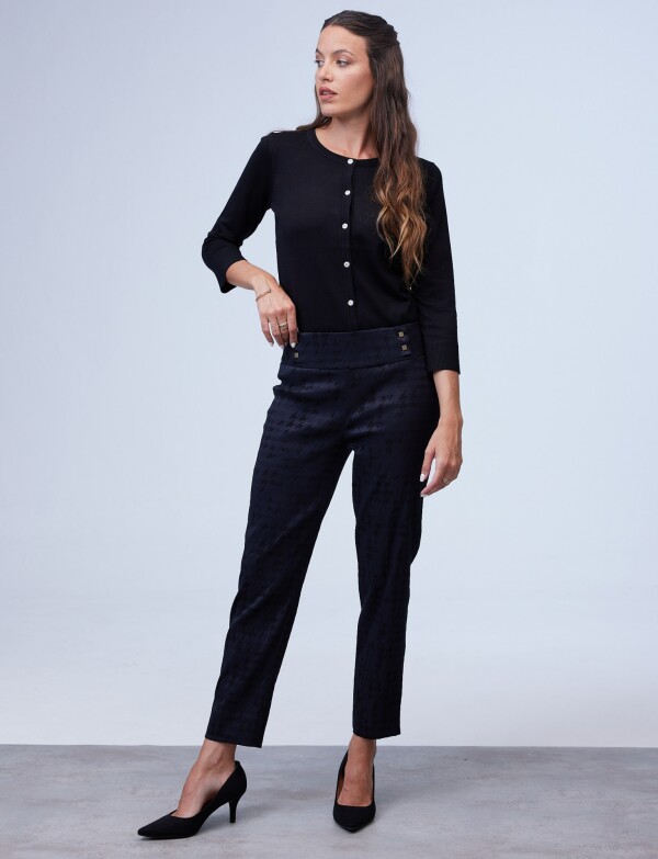 Pantalon Laminado NEGRO/MARINO
