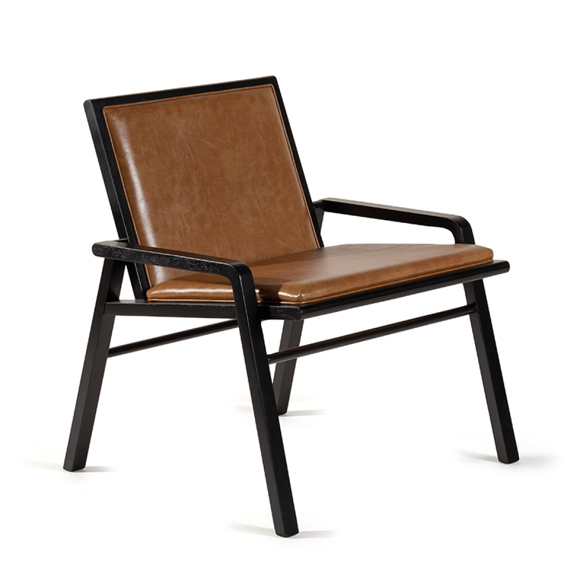 Texas - POLTRONA TEXAS MADERA NEGRA TELA 4008 72X69X77H CM 