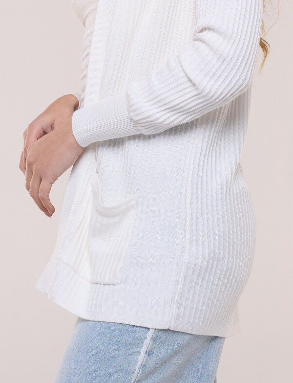 Cardigan Abierto CRUDO