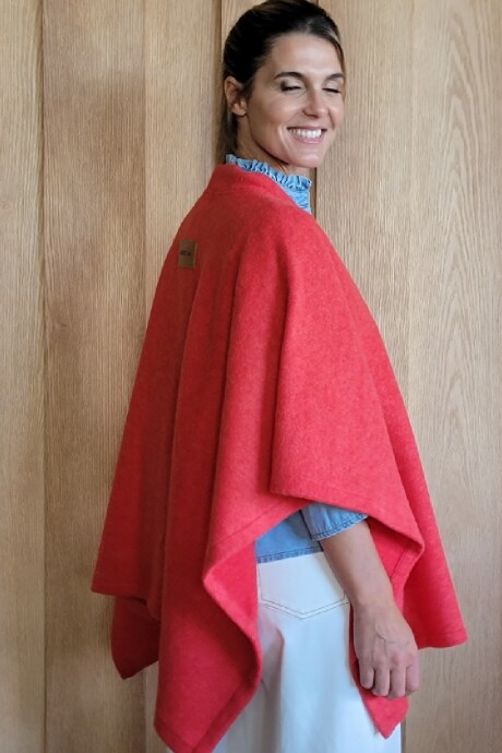 Ruana Cerdeña Rojo