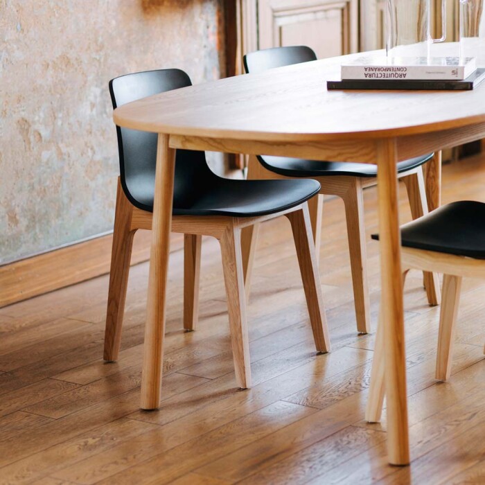 Silla Woody Black