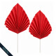 Topper Abanico de Papel Rojo
