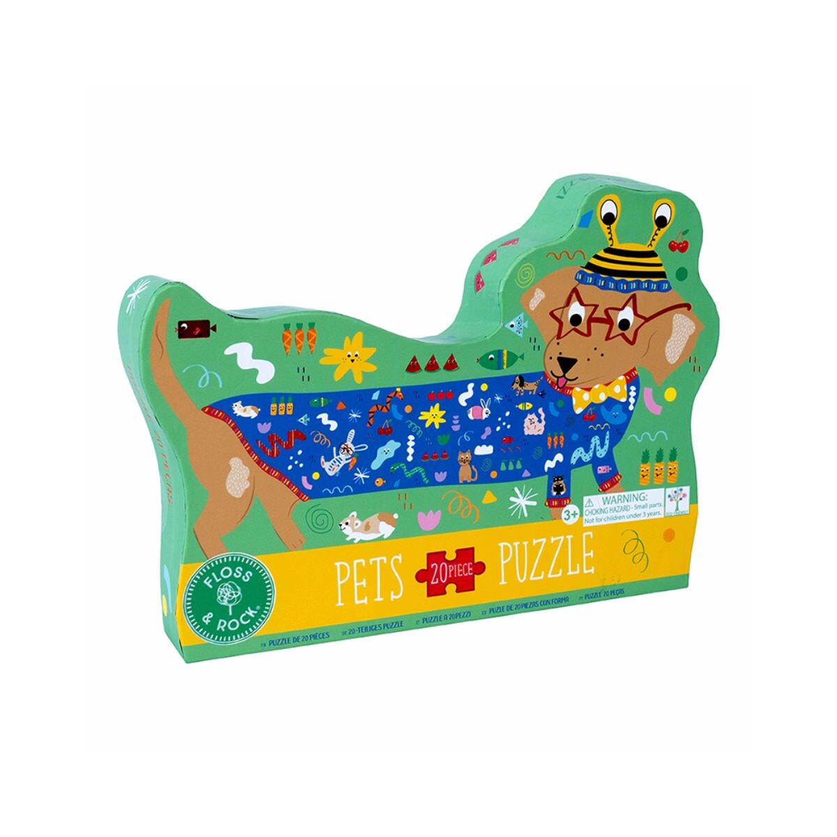 PUZZLE20ALDO - Puzzle Rompecabezas 20 Piezas 3+ Modelo Mascotas 
