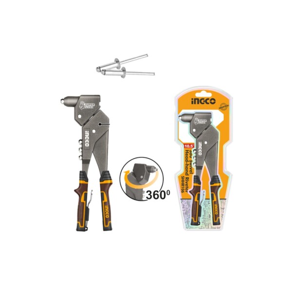 REMACHADORA POP GIRATORIA 360° INGCO Remachadora Pop Giratoria 360° Ingco