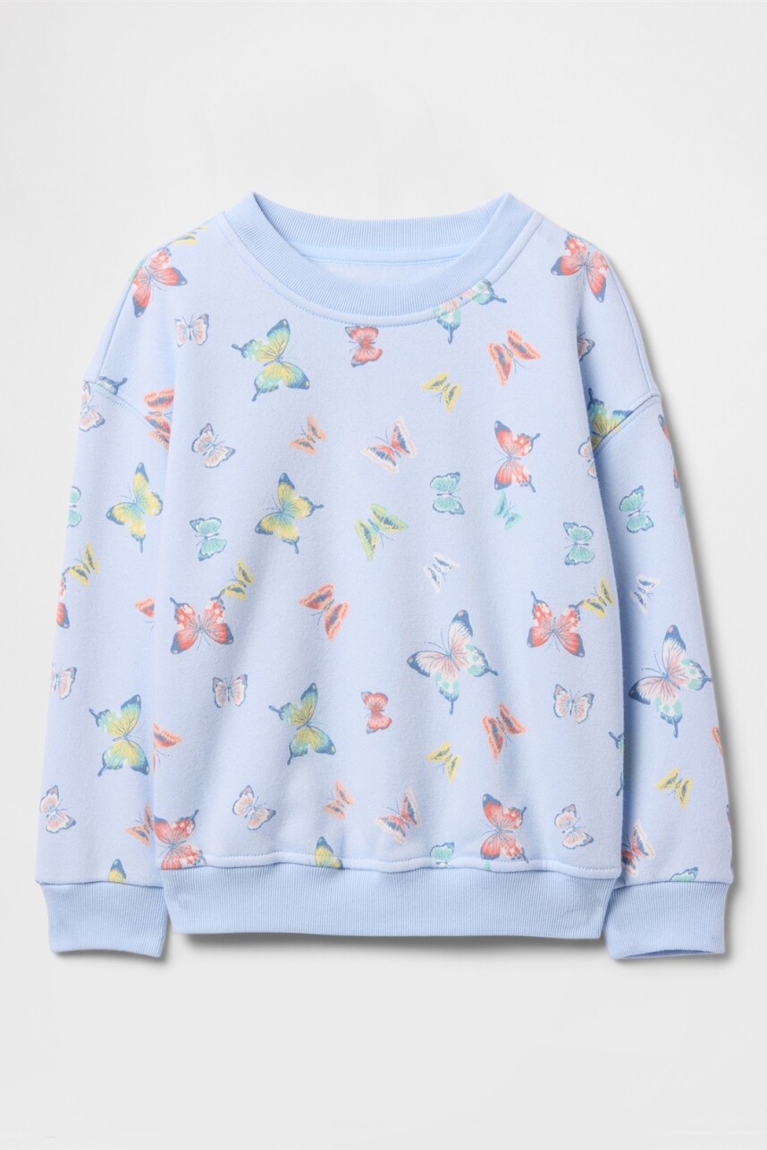 Buzo Deportivo Toddler Niña Bicoastal Blue