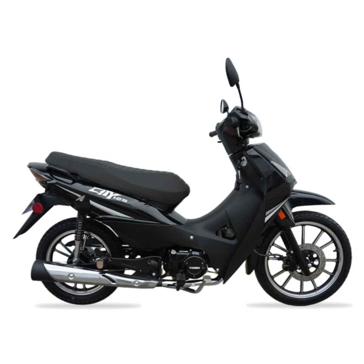 Moto Yumbo City 125 - Negro 