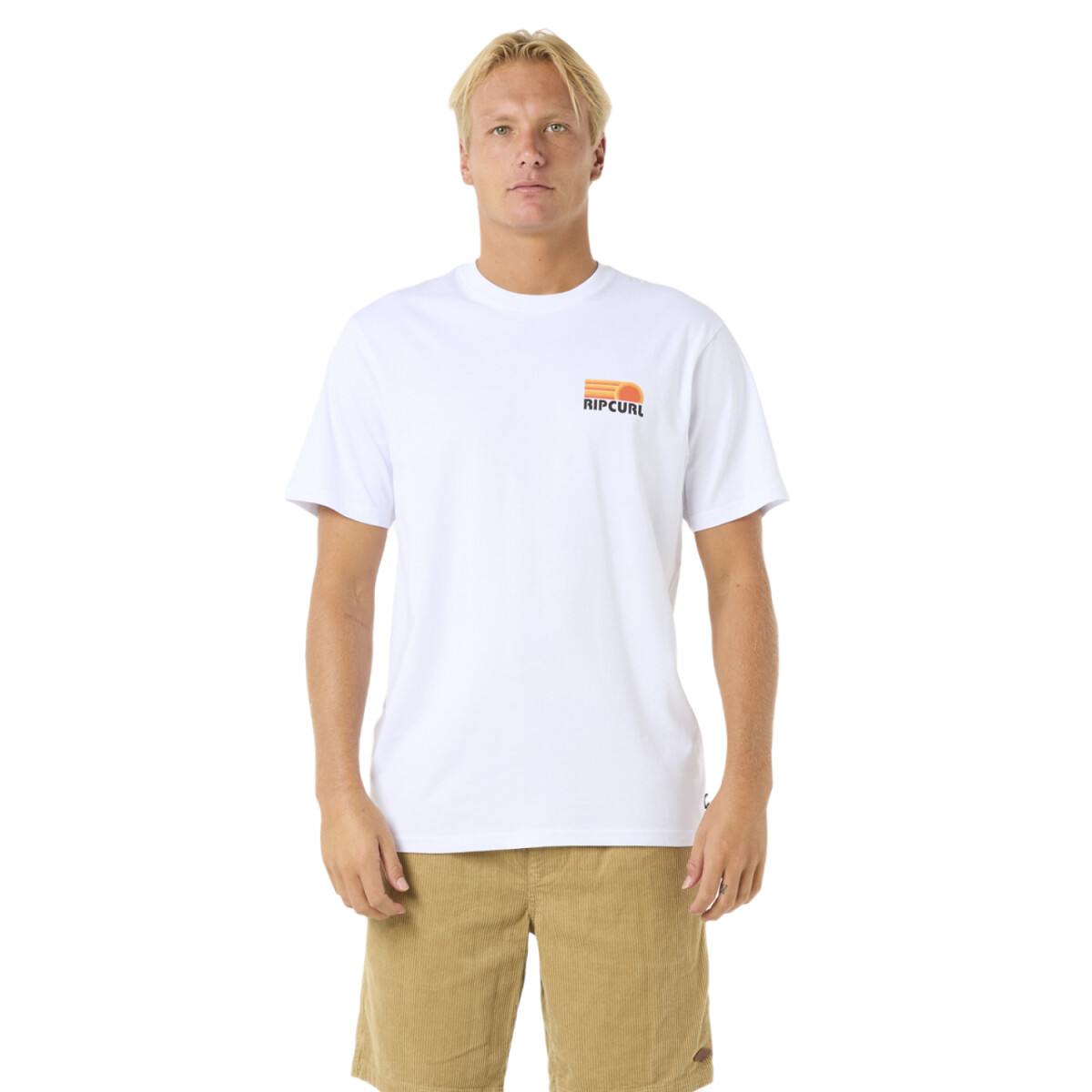 Remera Rip Curl Surf Revival Stacked Tee 