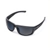 Lentes De Sol Arye Polarizados Con Armazón Brillante Para Protección Visual UV Negro Brillante