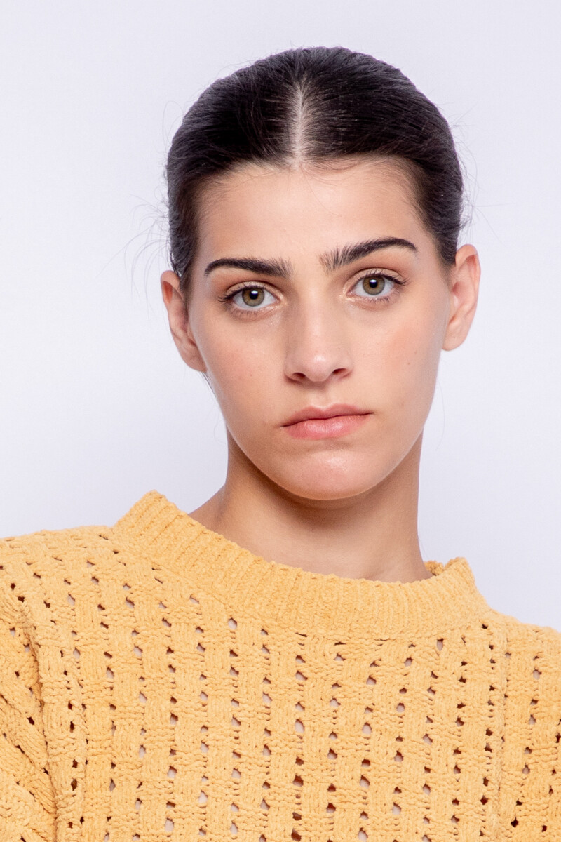 SWEATER MOON Amarillo Oliva