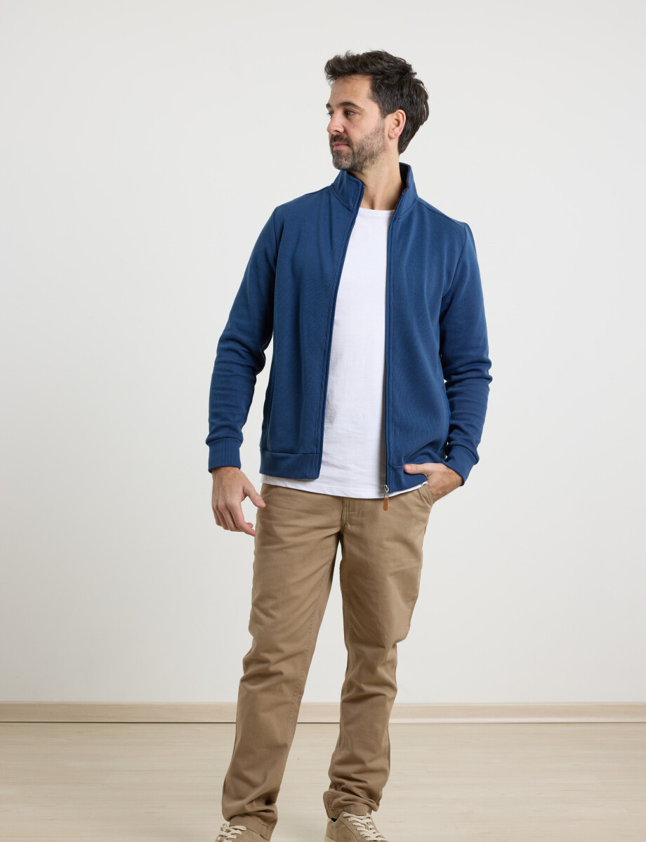 470918 CARDIGANS HARRY Azul Piedra