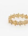 Pulseras Elásticas Strass Pulsera Elástica Estrellas - Dorado Oro Amarillo