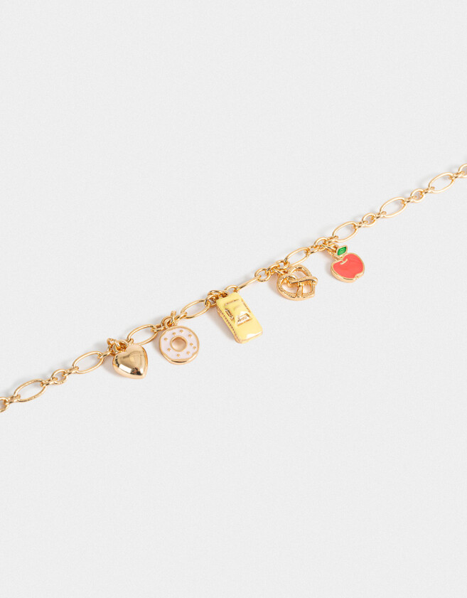 Pulseras Flexibles De metal Pulsera Flexible Multidijes - Dorado