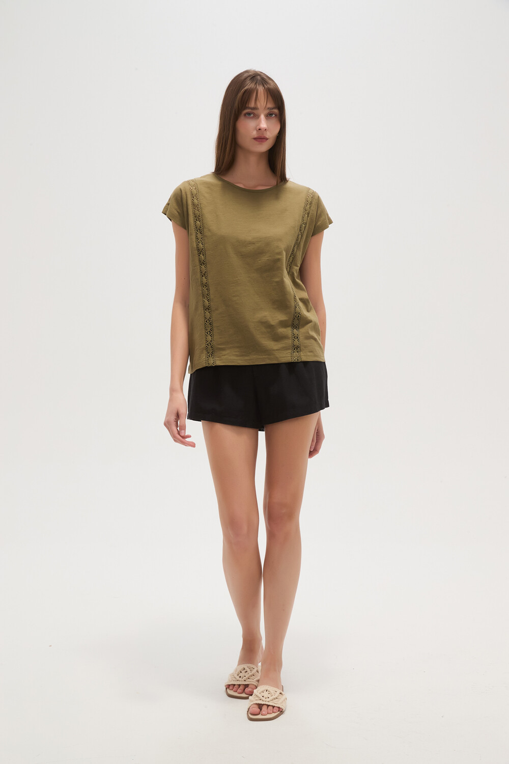 Remera Anahis Verde Oliva