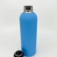 Botella térmica de acero lisa Azul