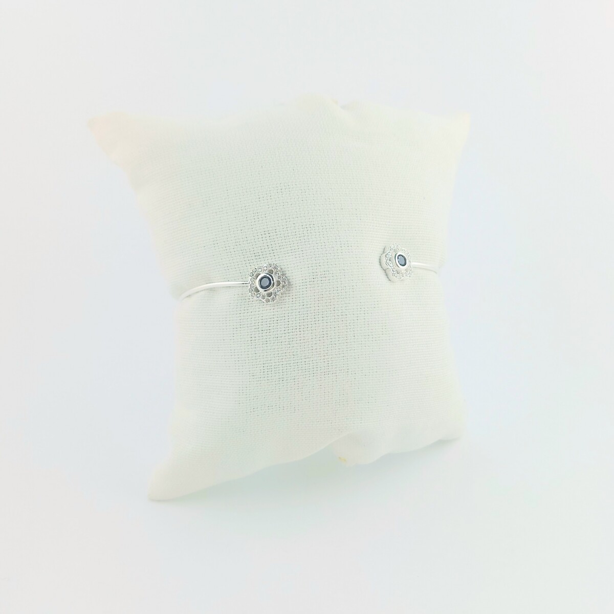Esclava de plata 925 con circonias. Árbol de la vida. 