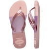 Sandalias Havaianas Elegance Print Grafito Rosa Ballet