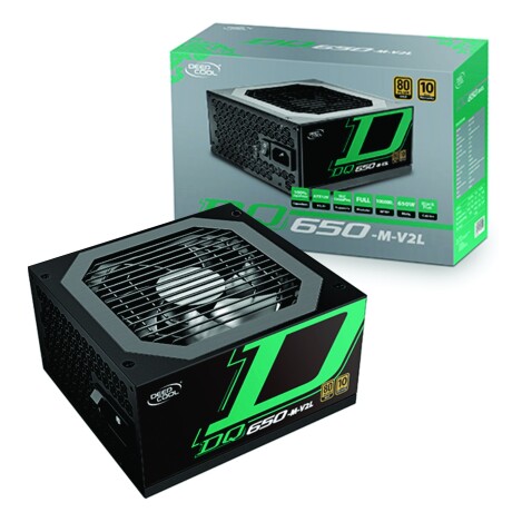 Fuente Deepcool 650W Reales 80 Plus Gold 001