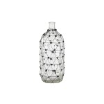 FLORERO FORMA BOTELLA C/RED18x18x46CM FLORERO FORMA BOTELLA C/RED18x18x46CM