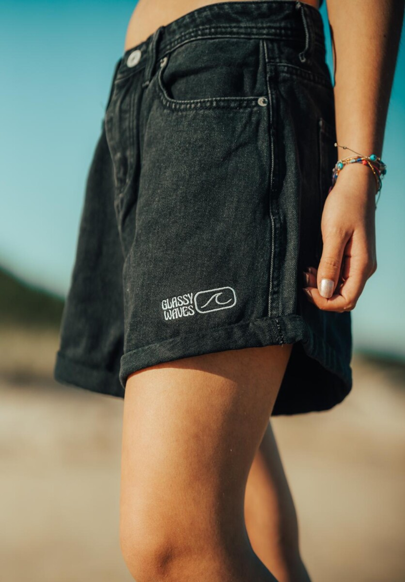Short Denim Mujer / Black 