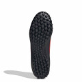 Championes de Hombre Adidas Futbol 5 F50 Club Negro - Rojo