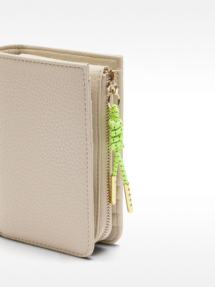 Cartera Con Textura crudo
