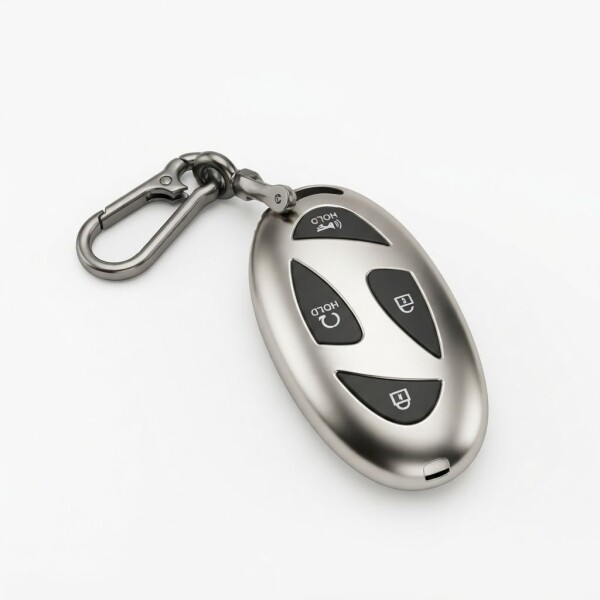 Llavero Para Hyundai Creta - Tucson - Kona Color Gris Plata Llavero Para Hyundai Creta - Tucson - Kona Color Gris Plata