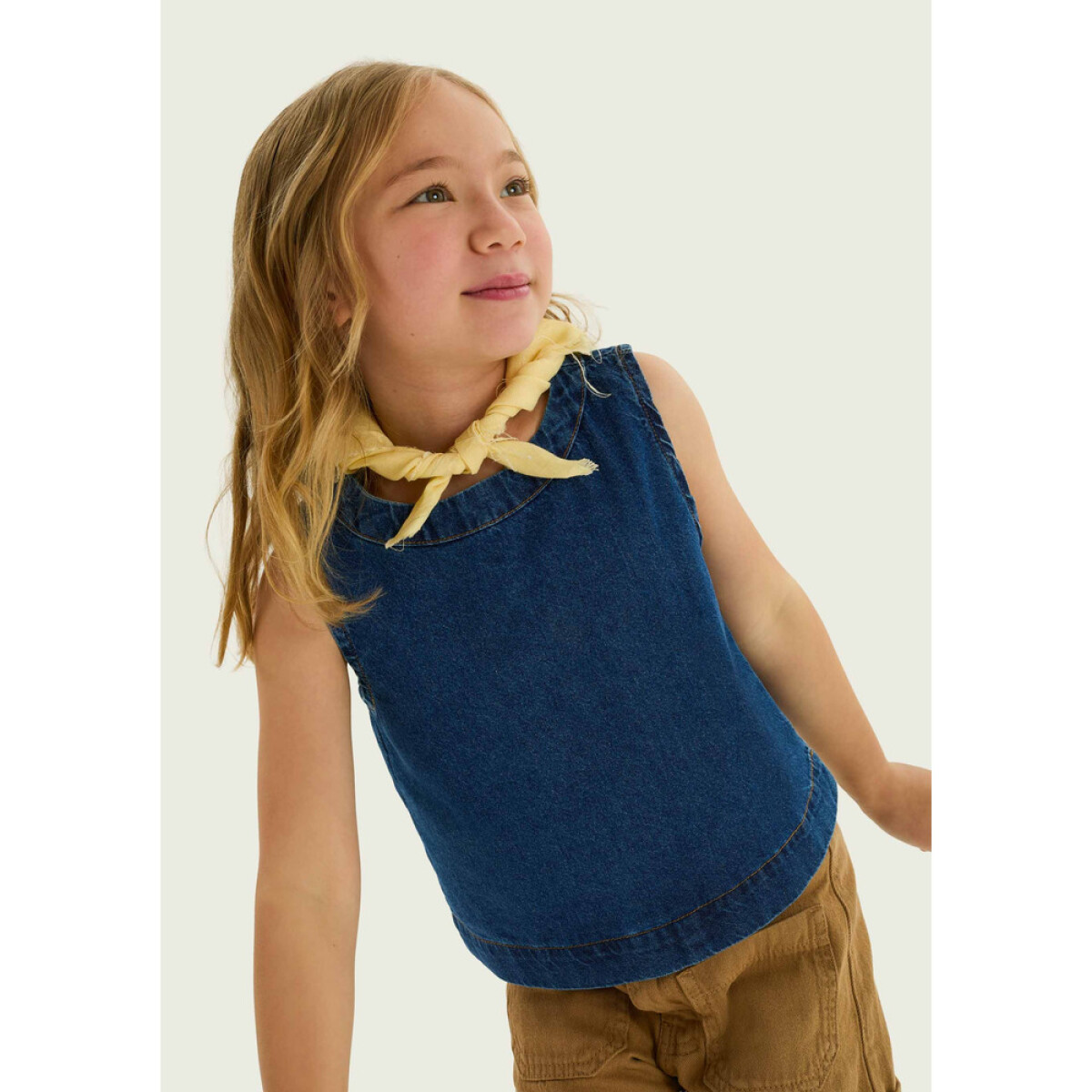 BLUSA FEM - JEANS MEDIO 